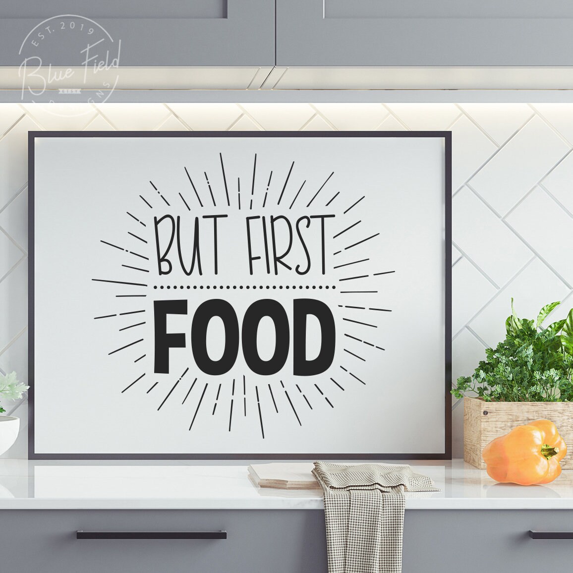 But First Food, PRINTABLE Wall Art, Motivational Wall Art ...