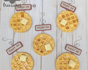 SliGhtLy UpsIDeDowN Stranger waffle ornament