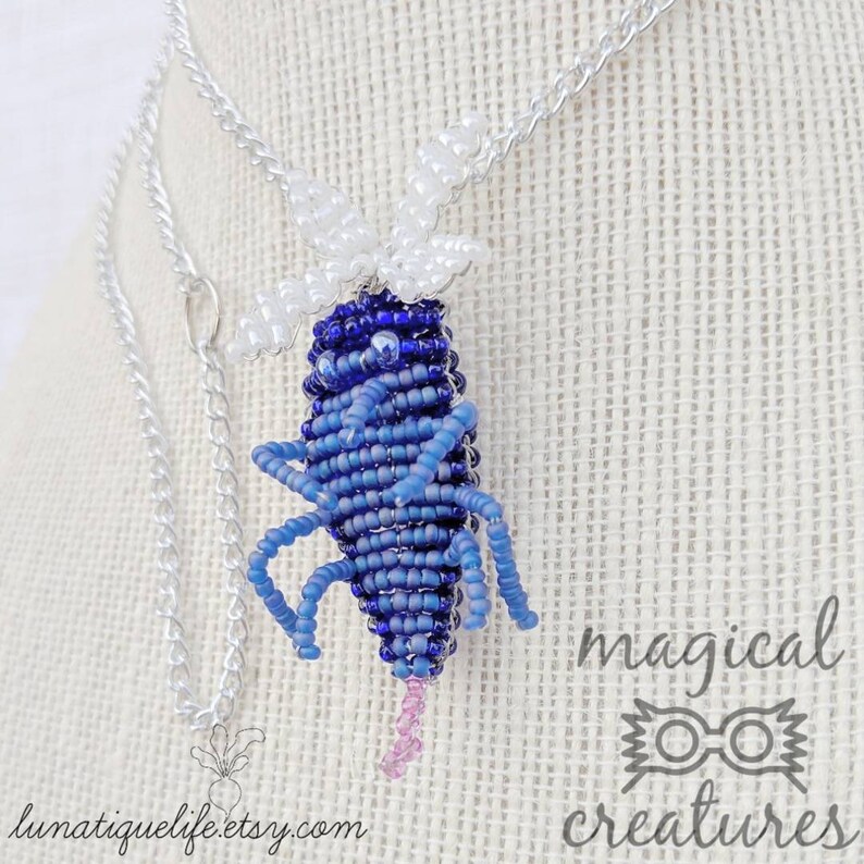 Beaded Billywig FaNtaStiC BeaSts pendant