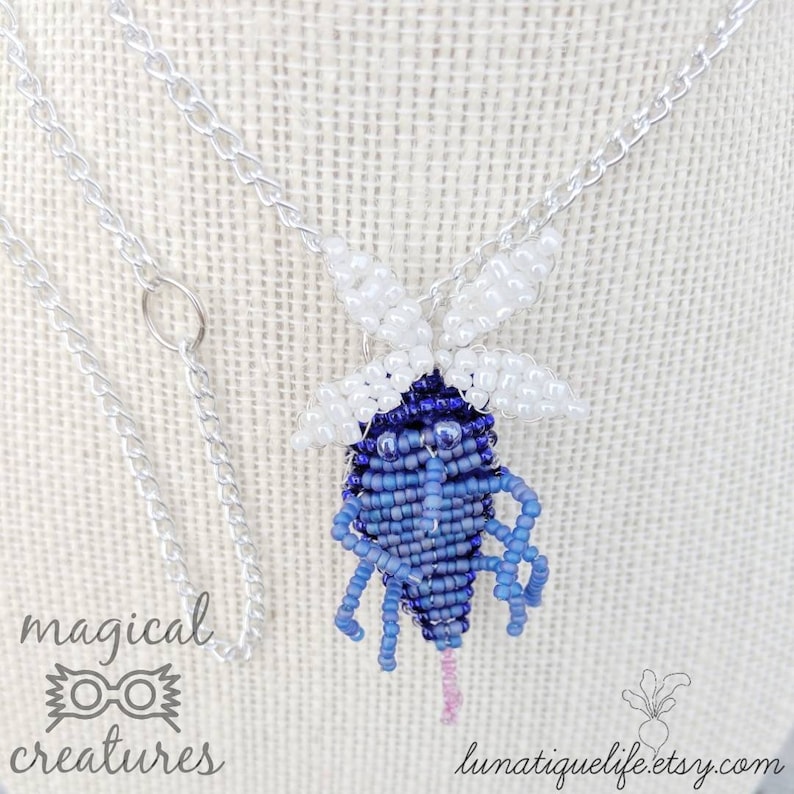 Beaded Billywig FaNtaStiC BeaSts pendant