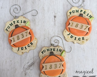 SlightLy MAgiCal pumpkin juice ornament