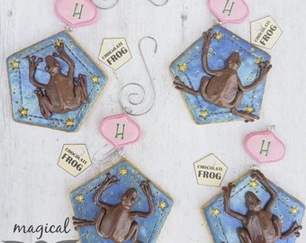 Magical chocolate toad single ornaments-