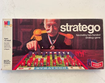 1975 VGC Complete Stratego  strategy game Milton Bradley 4916