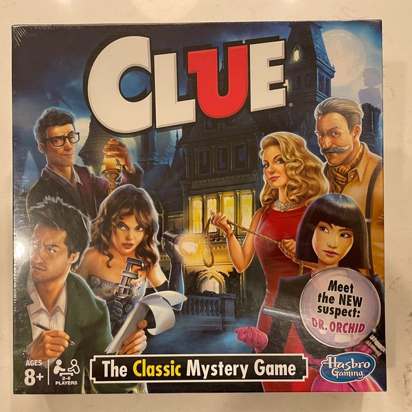 Sealed Mint Classic Clue Game Hasbro gaming