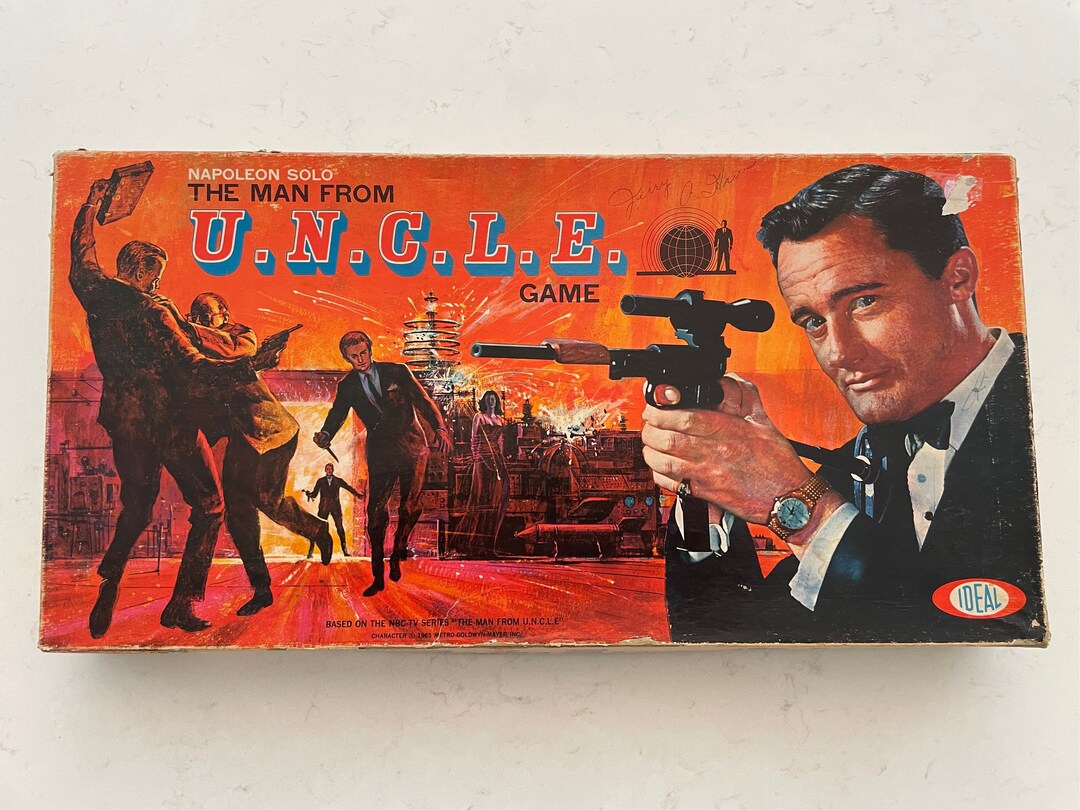 1965 Complete the Man From UNCLE Game by Ideal 2311-9 - Etsy