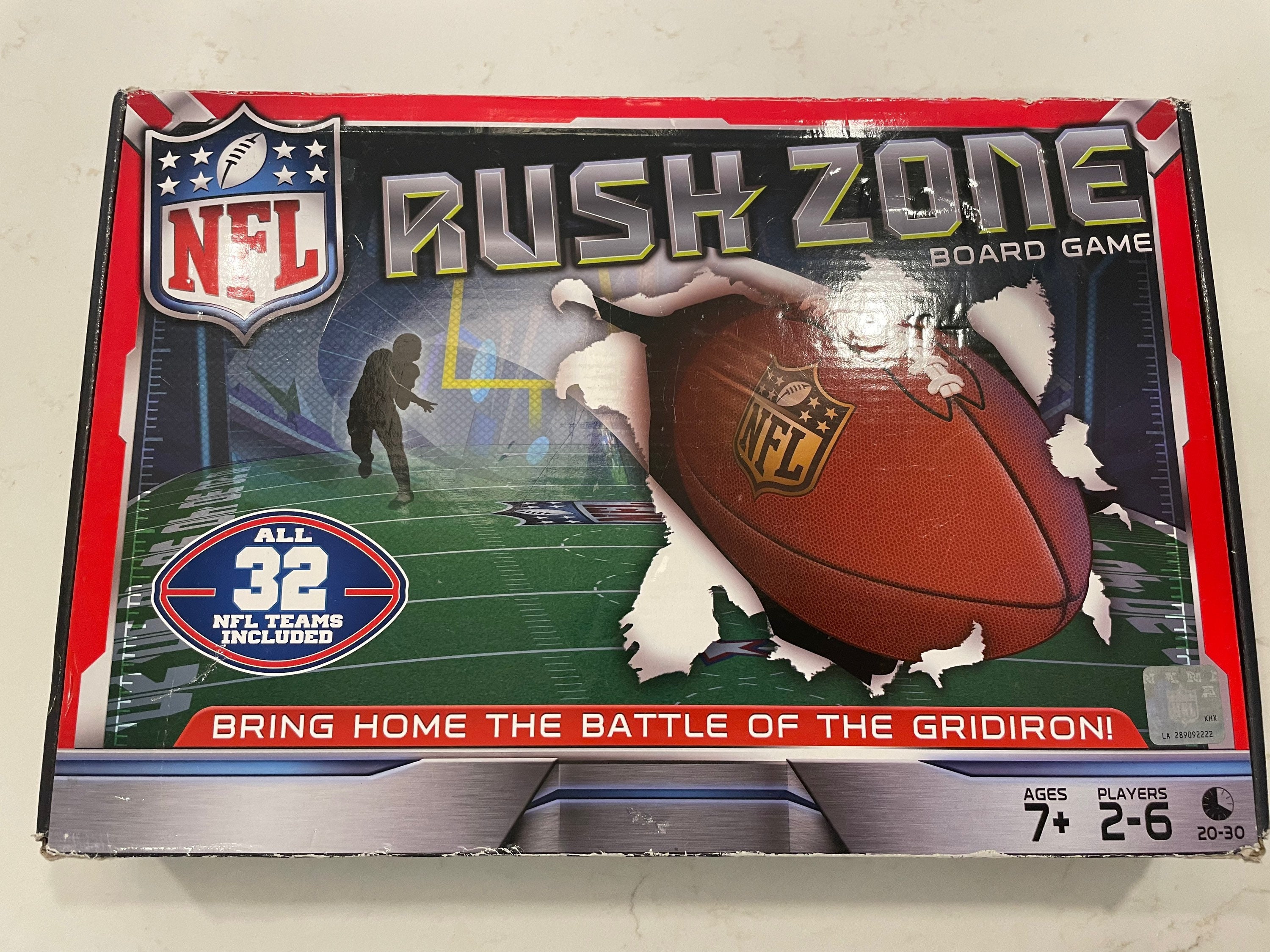 NFL MINI FOOTBALL TABLETOP FLICK IT GAME WITH RULES CHOOSE TEAM