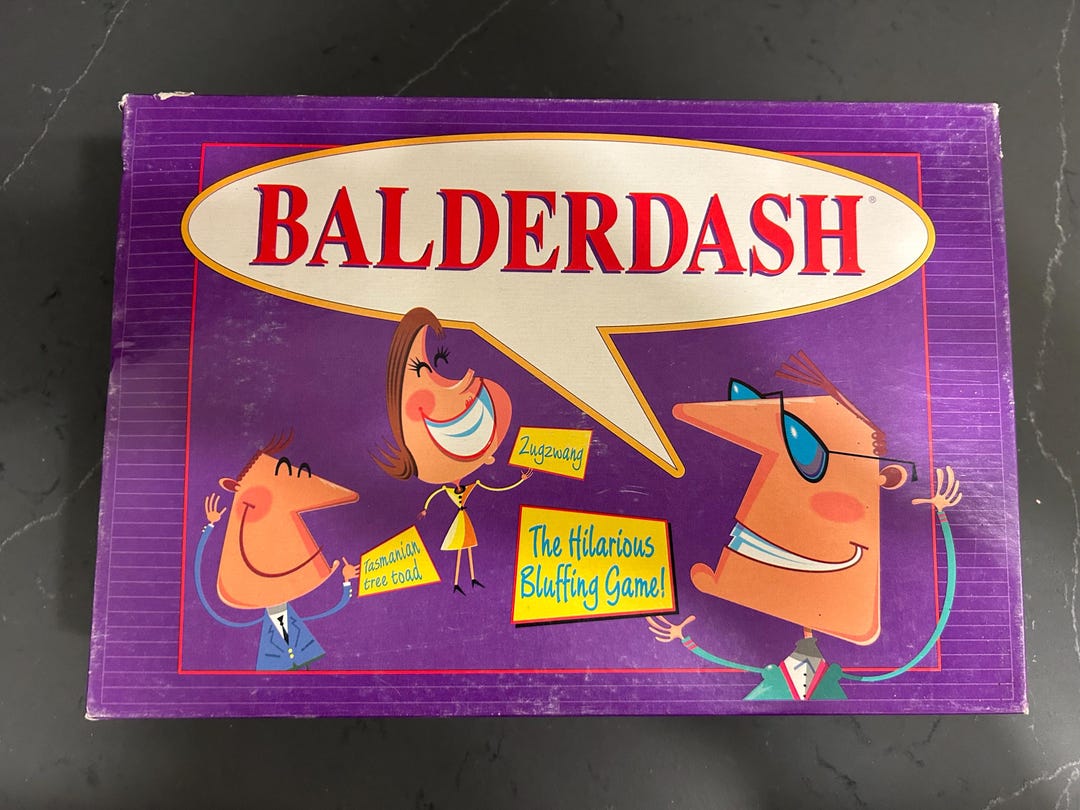 1995 VGC Complete Balderdash Bluffing Game by Parker Brothers 44067 - Etsy