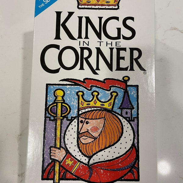 1996 Complete Kings in the Corner Card Game Jax