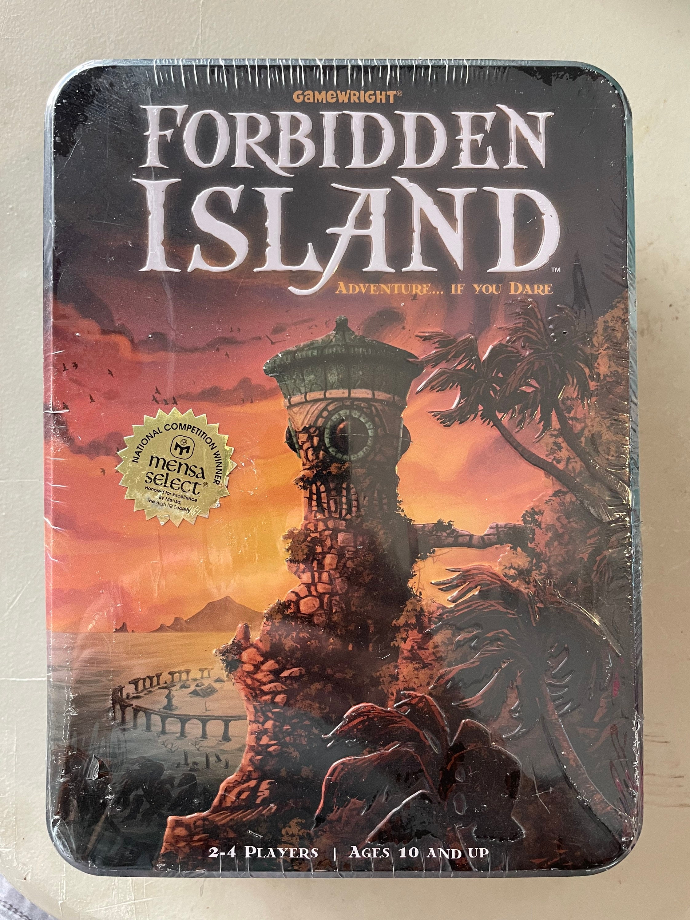 Forbidden Island Board Game Sealed Complete Gamewright