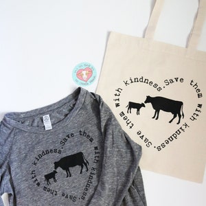 Vegan Gift Set,Vegan Shirt,Vegan Tote,Vegan Sticker,Vegan Gift for Her