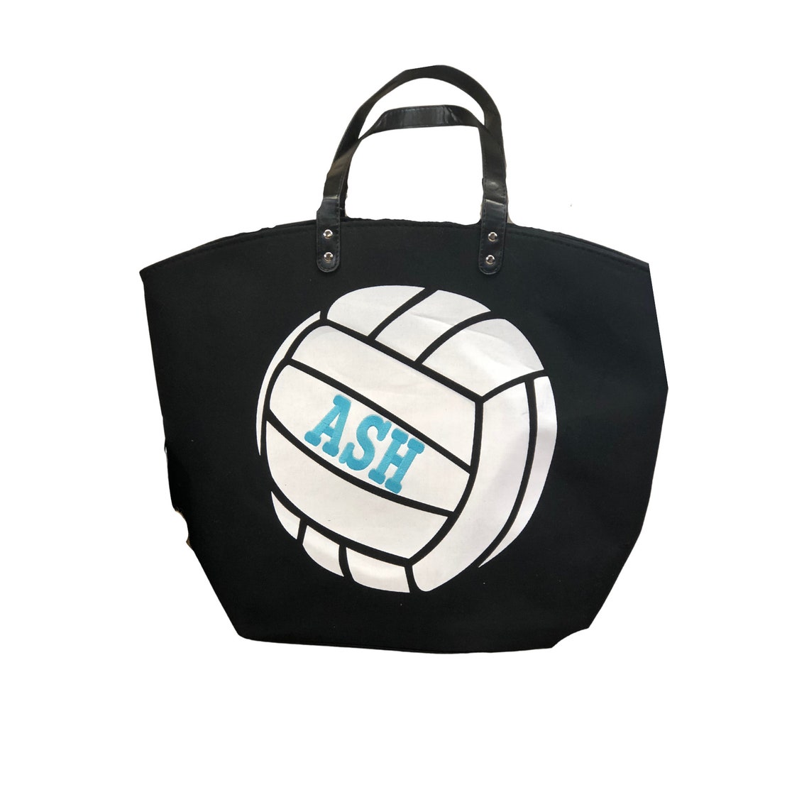 Personalized Volleyball Tote Bag Volleyball bag Large sports Etsy