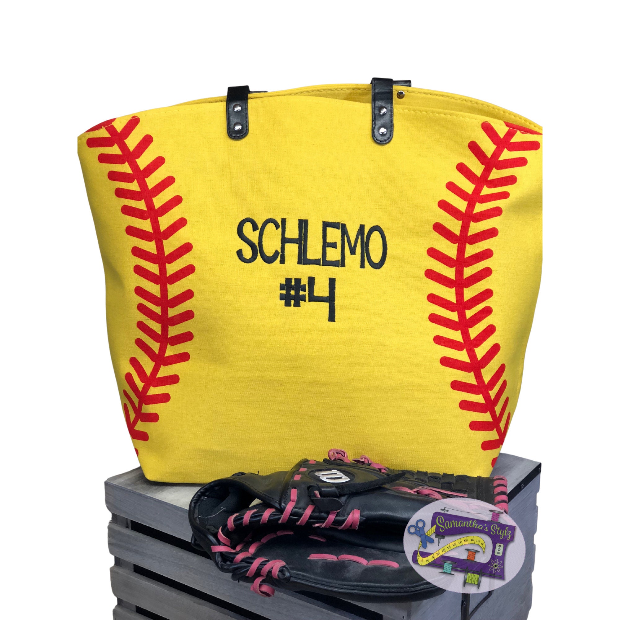 Softball bag Custom Sport Tote Personalized Sports Tote bag Etsy