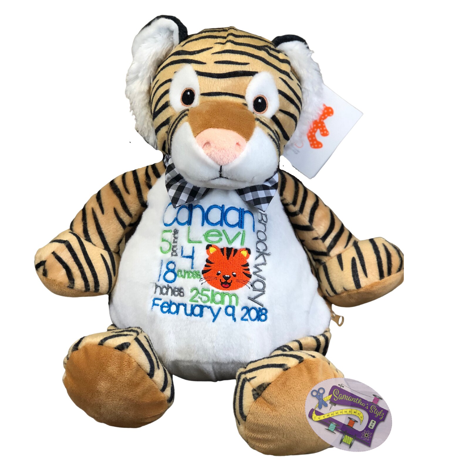 Personalized Tiger Tiger Gift Soft Toy Tiger Large Soft Etsy