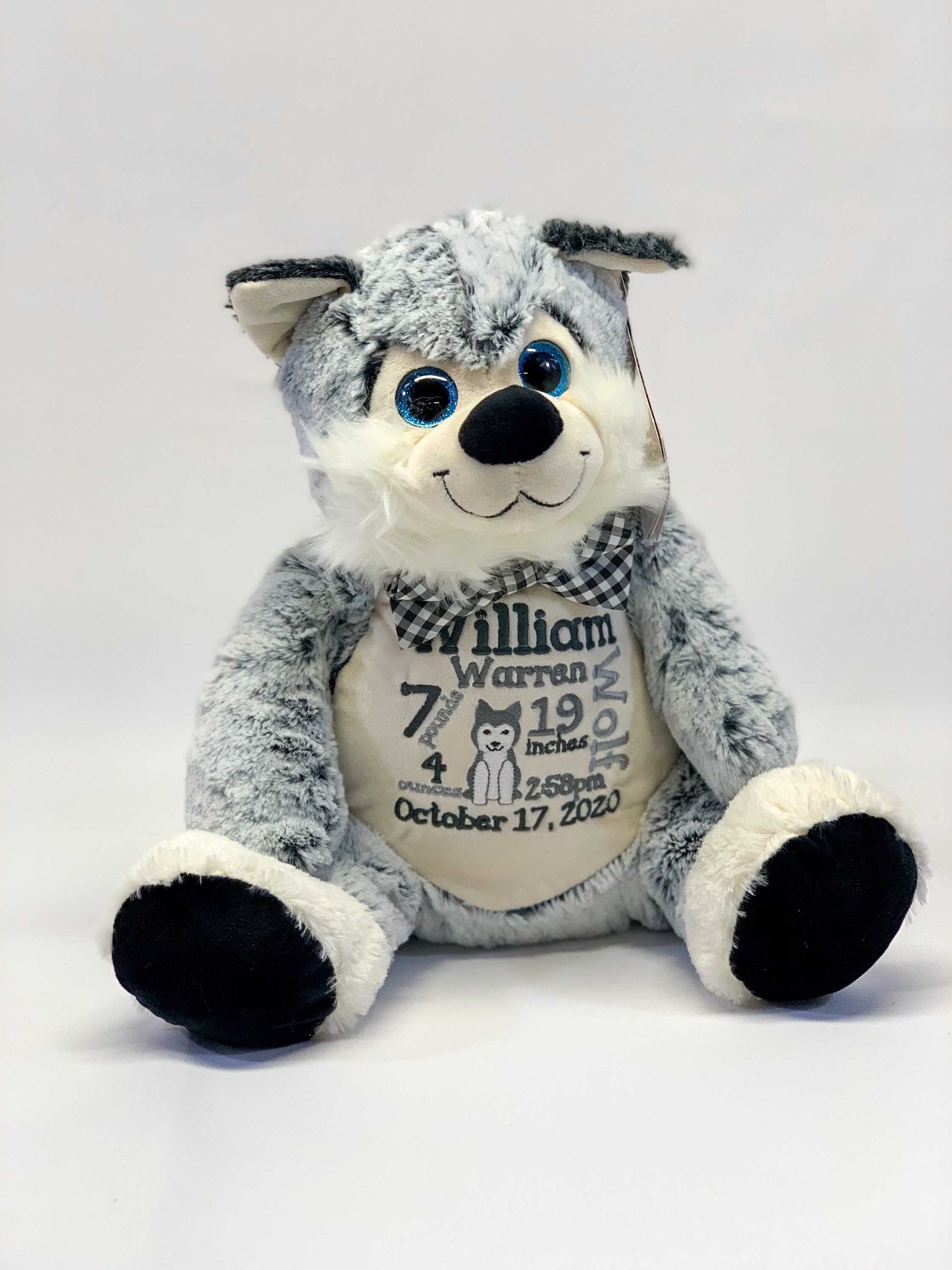 Lustige Husky Kosmetiktasche – Peace Love Husky Motiv, Wasserdicht, 23x17x5 Cm