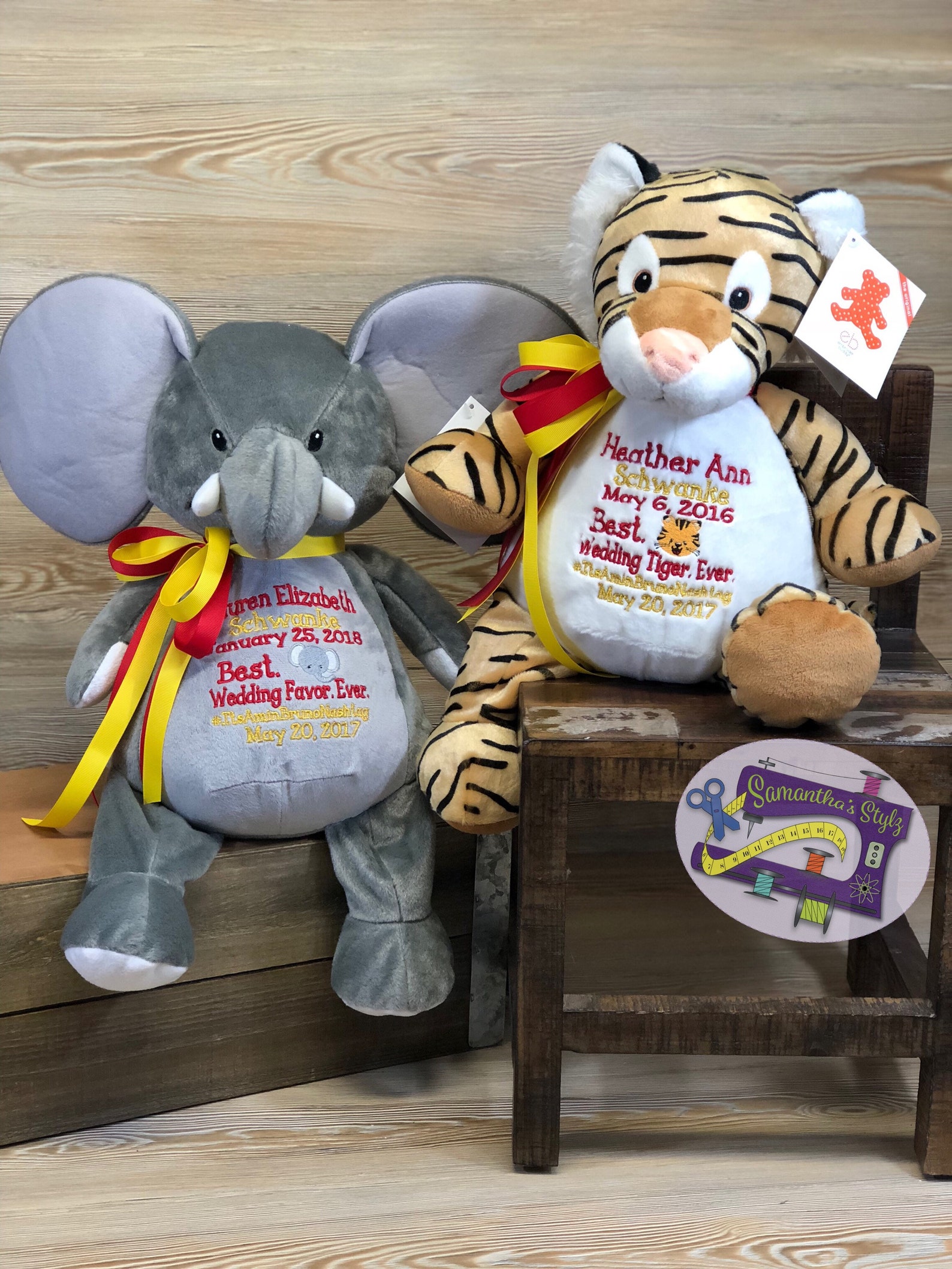 Personalised Tiger Tiger gift Soft toy tiger Large soft Etsy