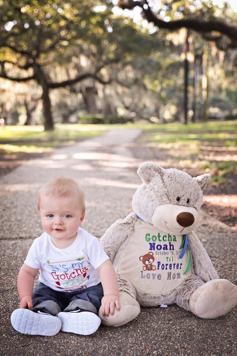 custom teddy bear etsy