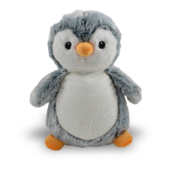 Custom Embroidered Penguin Plush Toy Personalized Stuffed Etsy