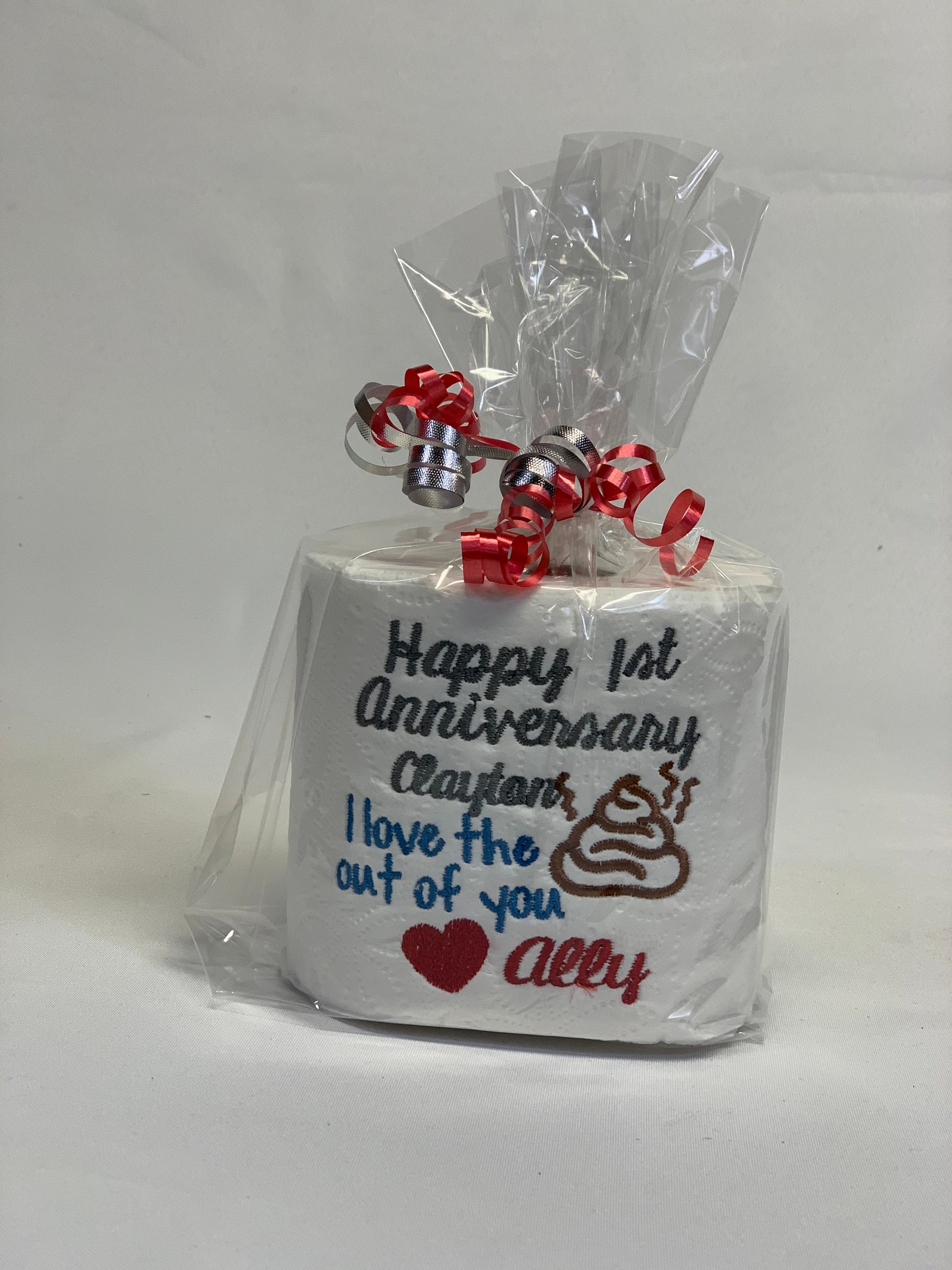 Custom paper anniversary gift for him Funny Anniversary gift Etsy