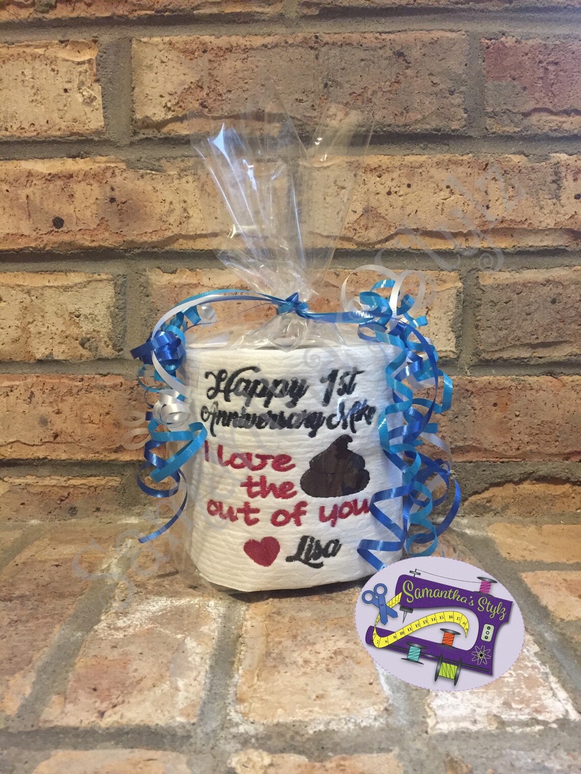 Funny Gift Toilet paper Poop gag gift Poop gift Toilet Etsy