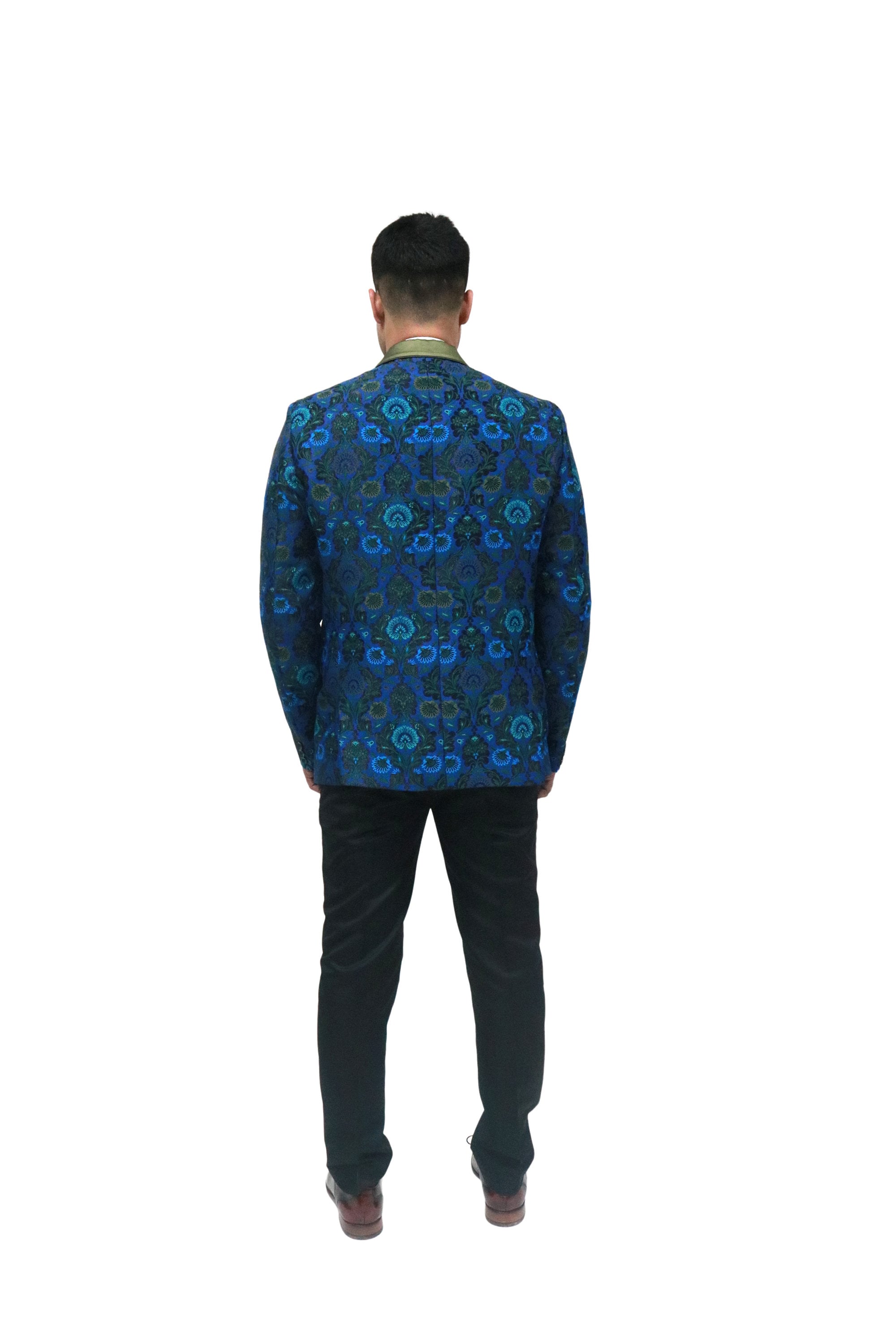 Blue Silk Tuxedo Accessories main image 1