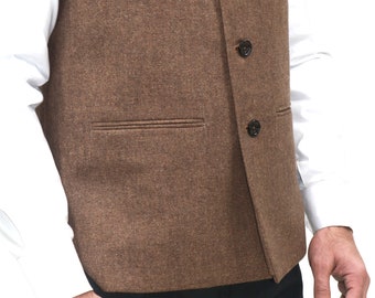 Nehru Jacket, Tweed wool Modi Jacket, Men's Clothing, Indian Handmade
