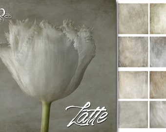 8 Fine Art Painterly Photoshop Texture Overlays.
