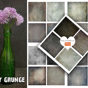20 Fine Art Painterly Photoshop Textures, Photoshop Overlays, Digital background, digital photography, grunge textures