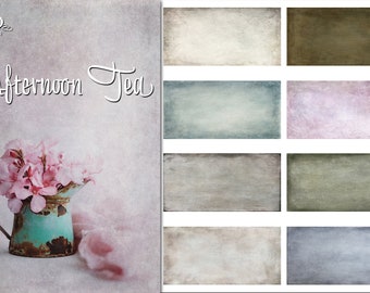 8 Fine Art Painterly Photoshop Textures, Photoshop Overlays, Digital Backdrop, Digital Background, canvas, grunge textures