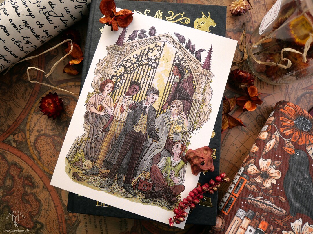 CROOKED KINGDOM - Small Print - Limited Edition - Six of Crows Shadow ...