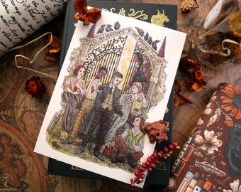 CROOKED KINGDOM - Small print - Limited edition - Six of crows shadow and bone grisha grishaverse crooked kingdom bardugo