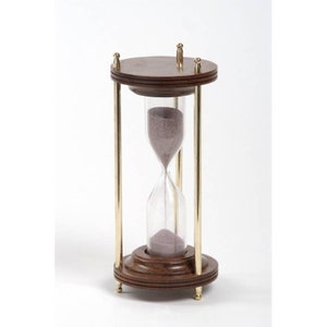 Nautical decoration:  hourglass