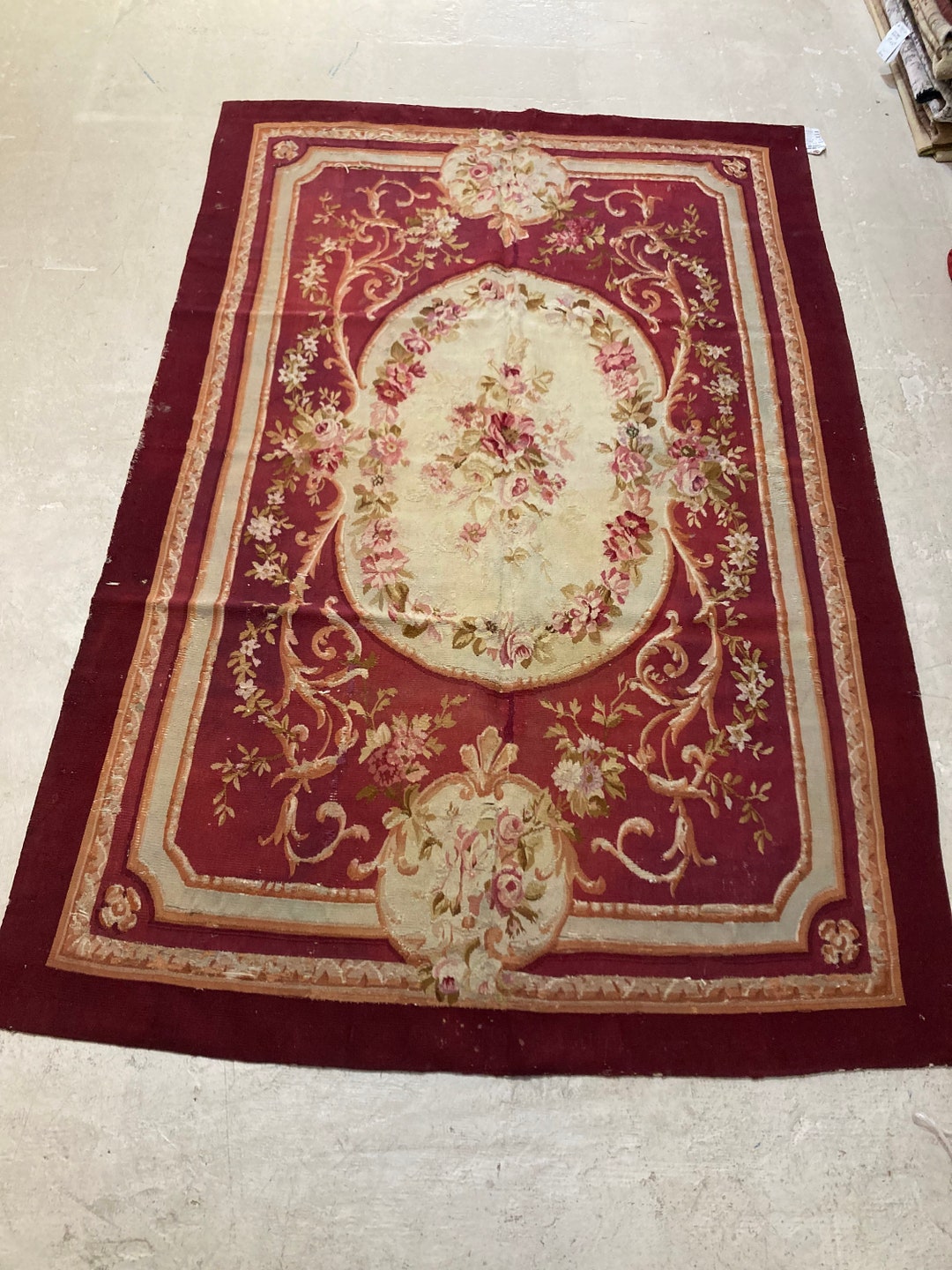 19th Century Aubusson Rug Etsy