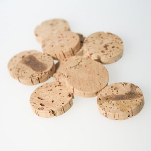 3 to 250 Count - 2 inch - Round Natural CORK BALL - Fishing