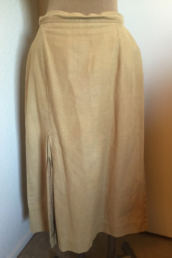 Vintage 70s Kenar Midi Skirt - image 1