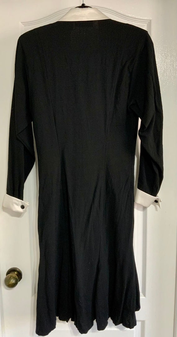 Vintage 1990s Liz Claiborne Collared Blazer Dress - image 2