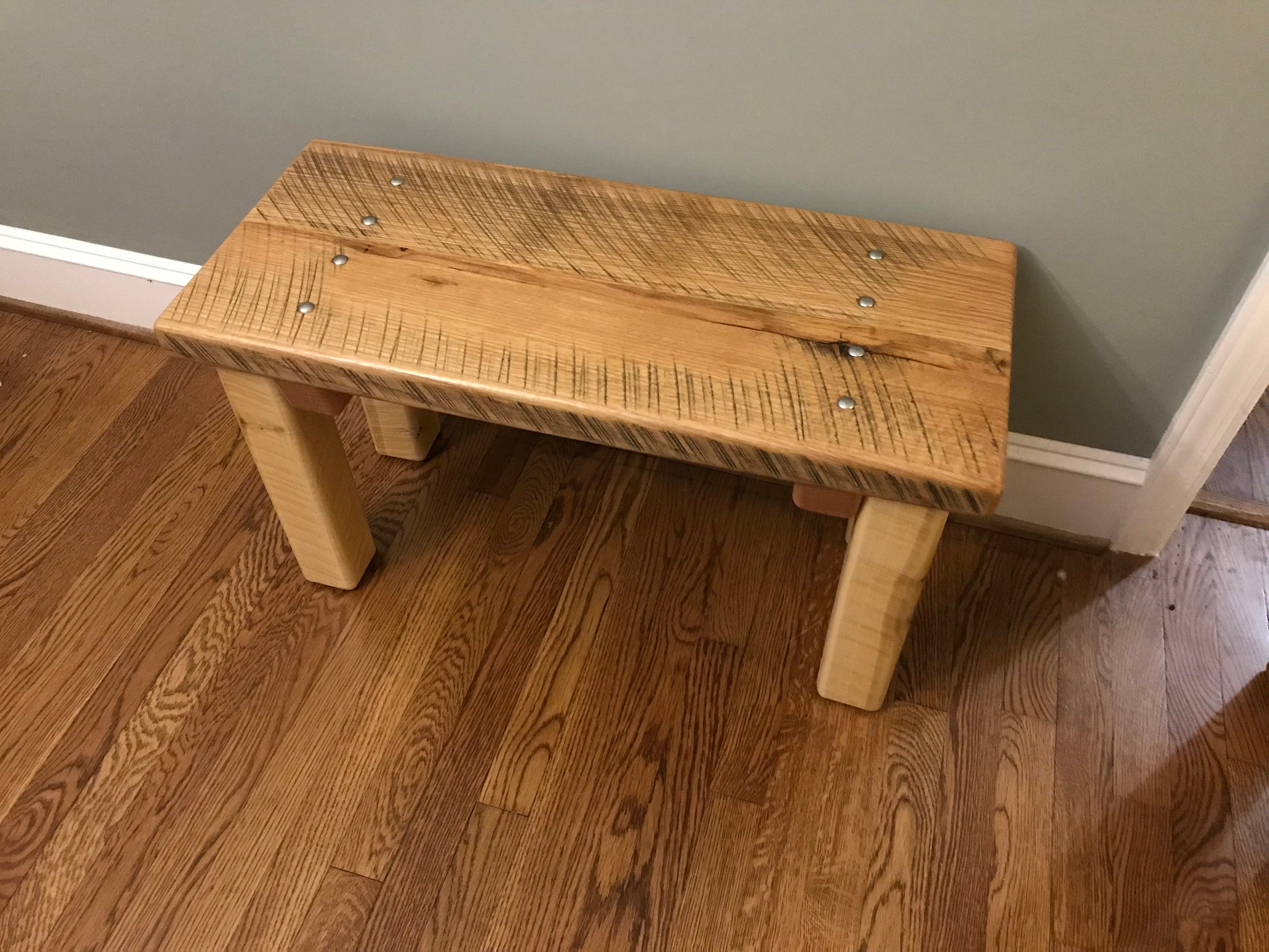 Banco de la casa de campo rústica | Etsy