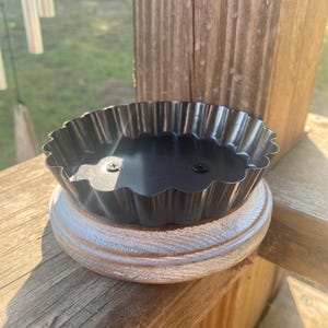 Primitive Tart Pans Silver Metallic
