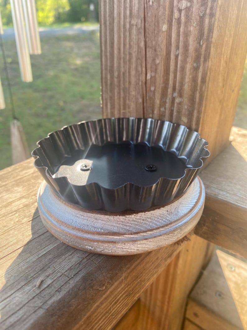 Primitive Tart Pans Silver Metallic