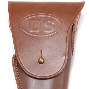 Premium Brown US M1916 Colt 1911 .45 Holster Utility