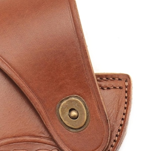 US WW2 Smith & Wesson Victory Model Revolver Holster .38 Special Model 10-Left Handed Brown