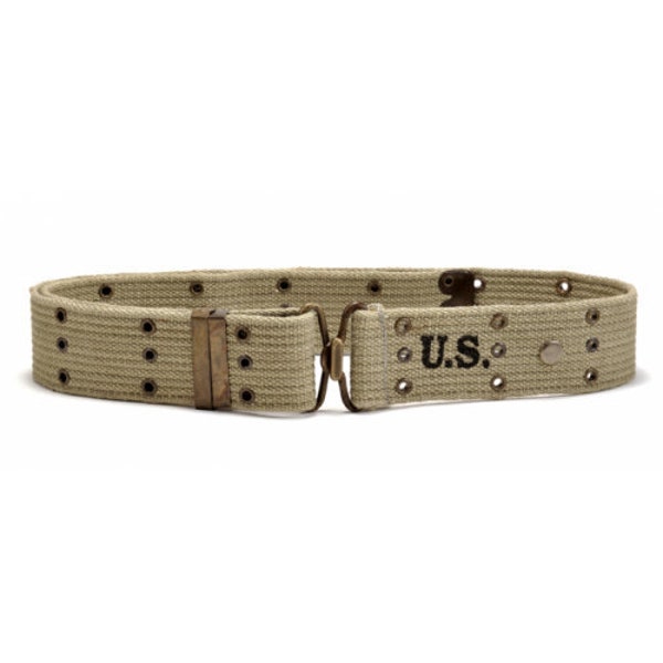 WW2 US M1936 Pistol Belt-Khaki 1942