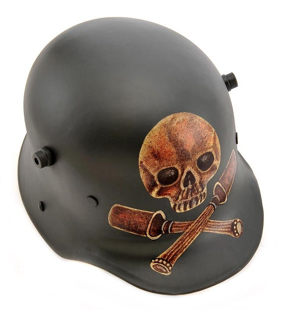 German WW1 M1916 1916 Steel Helmet Stormtrooper Sturmtruppen
