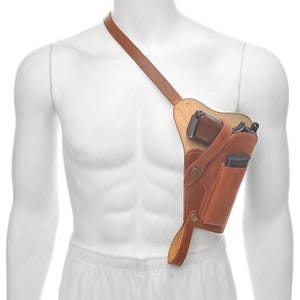 Nylon Shoulder Holster – Fits Browning Hi Power 9mm – Right Hand – OUTBAGS USA