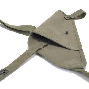 Funda de hombro de lona verde oliva para M3 Tanker con presillas para cartuchos, marcada JT&L, compatible con Ruger Redhawk. imagen 6