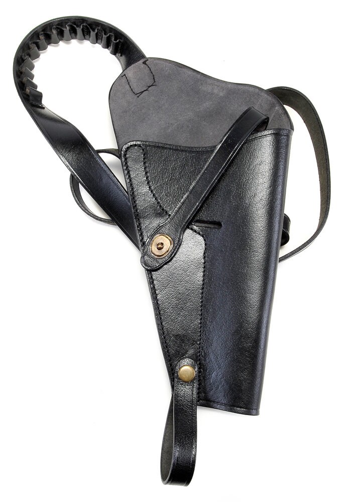 Canvas Shoulder Holster With Shell Loops – Fits Smith & Wesson 629 N Frame .44 Magnum