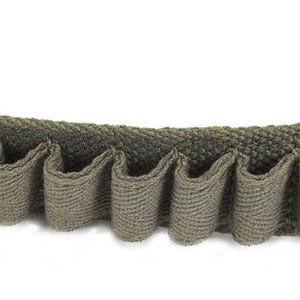 Funda de hombro de lona verde oliva para M3 Tanker con presillas para cartuchos, marcada JT&L, compatible con Ruger Redhawk. imagen 8