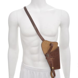 Premium US WW2 M3 Tanker Colt 1911 .45 Shoulder Holster-Brown