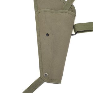 Funda de hombro de lona verde oliva para M3 Tanker con presillas para cartuchos, marcada JT&L, compatible con Ruger Redhawk. imagen 7