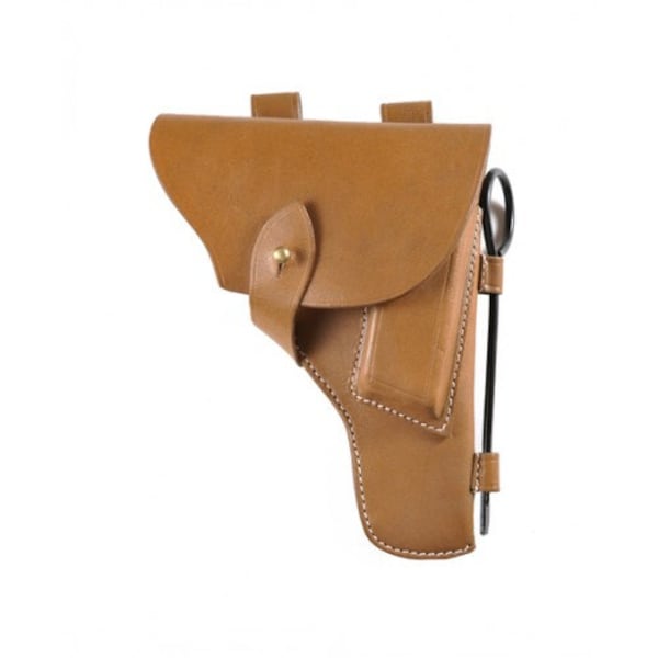 Leather Tokarev Holster with Cleaning Rod