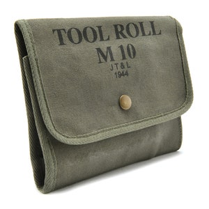 U.S. WW2 M10 Tool Roll Marked JT&L®1944